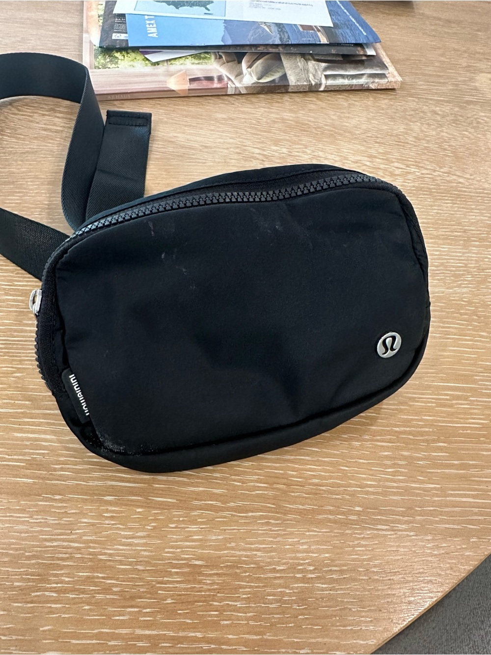 lululemon athletica Black Waist Belt Bag
